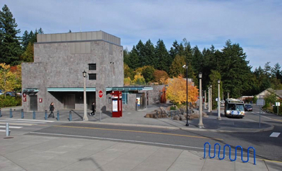 MAX Station at Oregon Zoo — you can visit Hoyt Arboretum from here, as well 
Photo: Steve Morgan